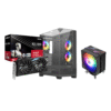 RX 7900 GRE 16GB OC | Ryzen 5 8400F | 16GB DDR5 6000MHz | 1TB M.2 SSD | GIGABYTE B850M D3HP DDR5 | 750W PSU | Tower Cooler RGB | Twisted Minds Quantum Case - 3 Fans