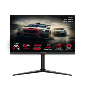 GAMEON GOSX27 Switch X Series 27” | Dual Mode 4K UHD / FHD | 160Hz / 320Hz | Fast IPS | 0.5ms | HDMI 2.1 | HDR10 | G-Sync & FreeSync | Quantum Dot | Built-in Speakers