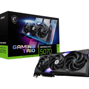MSI RTX 5070 12G Gaming Trio OC Graphics Card 12GB GDDR7, 192-bit, Extreme Performance: 2625 MHz