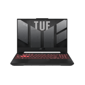 ASUS TUF A15 FA507NV Gaming Laptop – Ryzen 5 7535HS, 16GB RAM, 512GB SSD, RTX 4060 8GB, 15.6" FHD 144Hz, RGB Backlit Keyboard, Mecha Grey, ENG KB