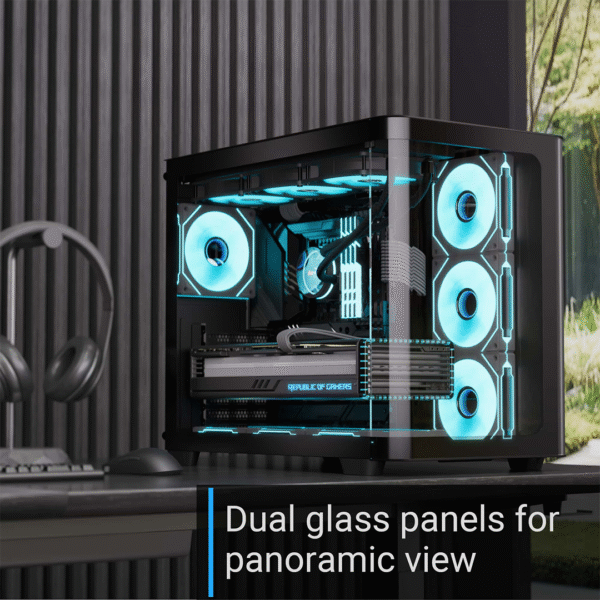 AeroCool P500C Mid-Tower Case – Bold Design, Maximum Performance - Image 2