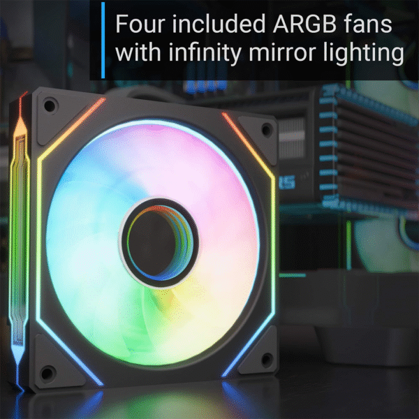 AeroCool P500C Mid-Tower Case – Bold Design, Maximum Performance - Image 8