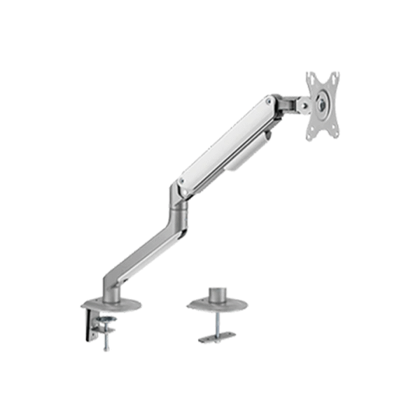 Twisted Minds Single Monitor Economical Spring Assisted Monitor Arm TM-63-C06 | Fits 13"-32" Screens | Supports up to 9kg | 360° Rotation | Adjustable Height & Tilt | VESA 75x75 & 100x100 - Image 3
