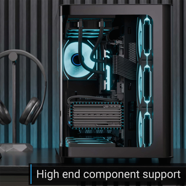 AeroCool P500C Mid-Tower Case – Bold Design, Maximum Performance - Image 7