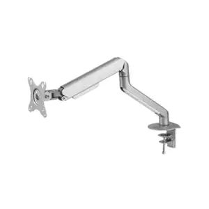 Twisted Minds Single Monitor Economical Spring Assisted Monitor Arm TM-63-C06 | Fits 13"-32" Screens | Supports up to 9kg | 360° Rotation | Adjustable Height & Tilt | VESA 75x75 & 100x100