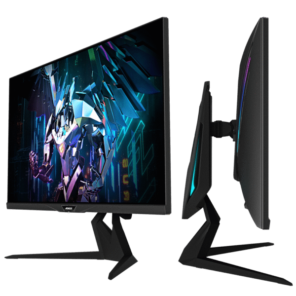 GIGABYTE AORUS FI32Q 32" 165Hz 1440p HBR3,NVIDIA G-SYNC Compatible,Exclusive Built-in ANC, -KVM, 2560x1440 Display,1ms Response Time,HDR, 94% DCI-P3,1x DisplayPort 1.4,2x HDMI 2.0,2x USB 3.0,1x USB C - Image 4