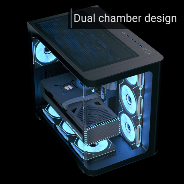 AeroCool P500C Mid-Tower Case – Bold Design, Maximum Performance - Image 6