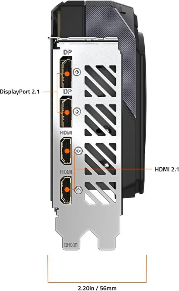 GIGABYTE Radeon RX 9070 XT Gaming OC 16G Graphics Card - Image 6