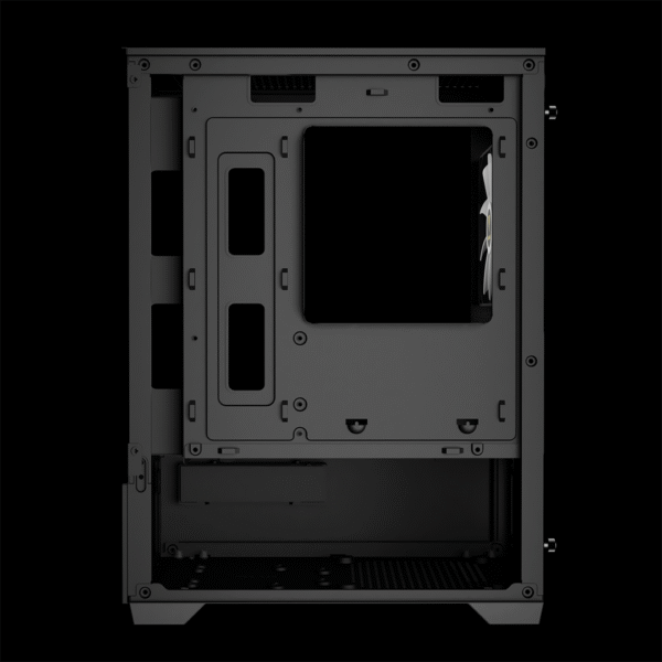 Gamdias AURA GC9M ARGB | Compact Micro‑ATX Case | Panoramic Tempered Glass | 3 x 120 mm ARGB Fans | Supports Micro‑ATX/Mini‑ITX - Image 3