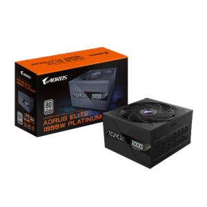 GIGABYTE GP-AE1000PM PG5 - PCIe5.1 Ready - ATX3.1-1000W 80 Plus Platinum Certified - Fully Modular Power Supply