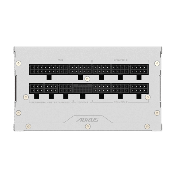 GIGABYTE AORUS Elite P1000W Ice Power Supply - PCIe 5.0, 80 Plus Platinum, Fully Modular Design, 120mm Fan, ATX 3.0 Compatible - Image 6