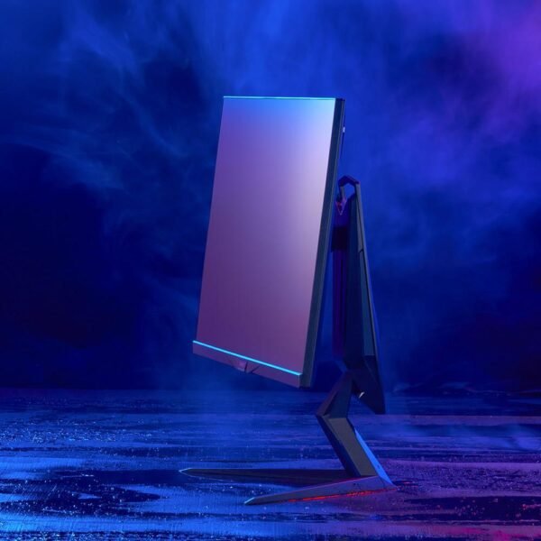 GIGABYTE AORUS FI32U 32" 4K SS IPS Gaming Monitor, Exclusive Built-in ANC, 3840x2160 Display, 144 Hz Refresh Rate, 1ms Response Time (GTG), 1x Display Port 1.4,2x HDMI 2.1,2x USB 3.0,with Type-C,BLACK - Image 4