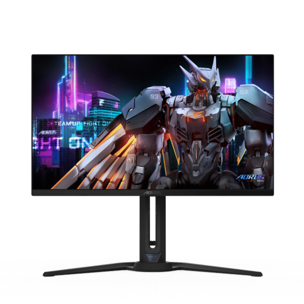 GIGABYTE Aorus FO27Q2 Gaming Monitor, 27" QD-OLED Display, QHD Resolution, 240Hz Refresh Rate, 0.03ms (GtG) Response Time, AMD FreeSync Premium Pro Technology, Black - Image 2