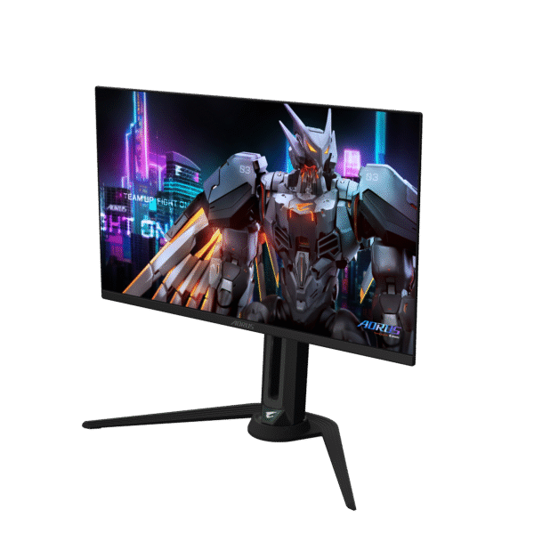 GIGABYTE Aorus FO27Q2 Gaming Monitor, 27" QD-OLED Display, QHD Resolution, 240Hz Refresh Rate, 0.03ms (GtG) Response Time, AMD FreeSync Premium Pro Technology, Black - Image 6