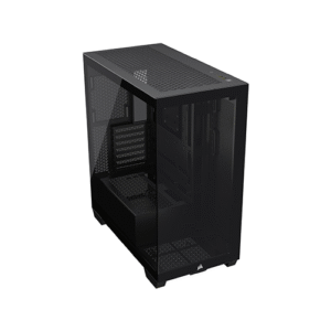 CORSAIR 3500X Mid-Tower ATX PC Case – Panoramic Tempered Glass – Reverse Connection Motherboard Compatible – No Fans Included