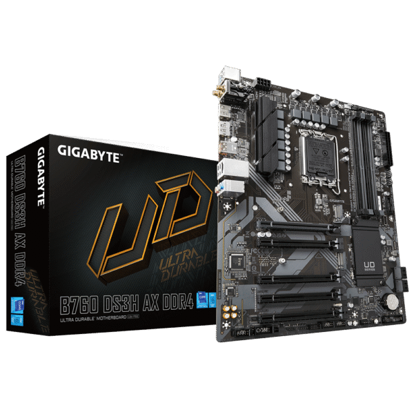 Gigabyte B760 DS3H AX DDR4 Intel Socket LGA 1700 Motherboard