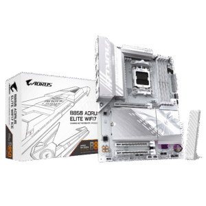 GIGABYTE B850 AORUS Elite WIFI7 ICE AMD AM5 LGA 1718 Motherboard, ATX, DDR5, 3X M.2, PCIe 5.0, USB-C, WIFI7, 2.5GbE LAN, EZ-Latch