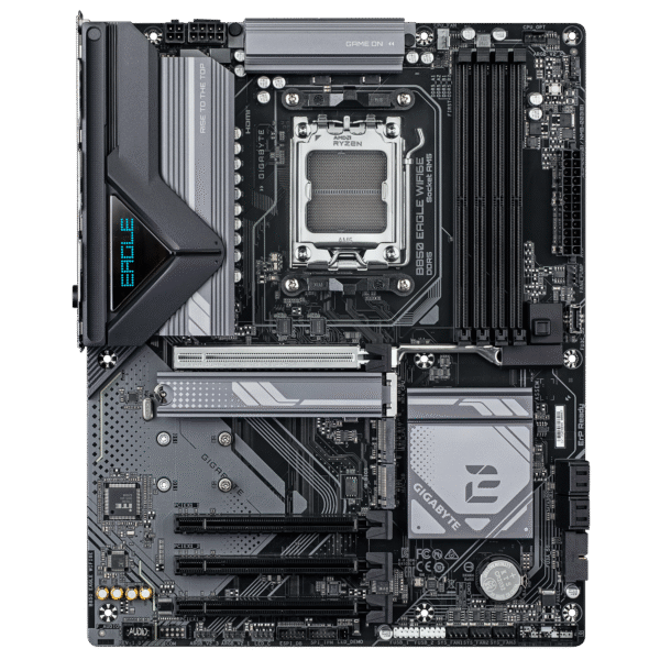 GIGABYTE B850 Eagle WIFI6E AMD AM5 LGA 1718 Motherboard, ATX, DDR5, 3X M.2, PCIe 5.0, USB-C, WIFI6E, 1GbE LAN, EZ-Latch - Image 2