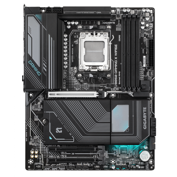GIGABYTE B850 Gaming X WIFI6E AMD AM5 LGA 1718 Motherboard, ATX, DDR5, 3X M.2, PCIe 5.0, USB-C, WIFI6E, 2.5GbE LAN, EZ-Latch - Image 2