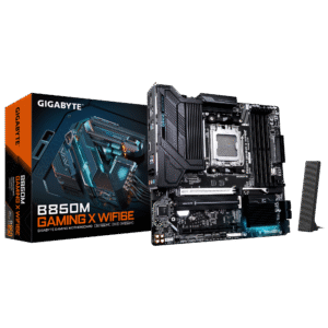 GIGABYTE B850M Gaming X WIFI6E AMD AM5 LGA 1718 Motherboard, mATX, DDR5, 2X M.2, PCIe 5.0, USB-C, WIFI6E, 2.5GbE LAN, EZ-Latch