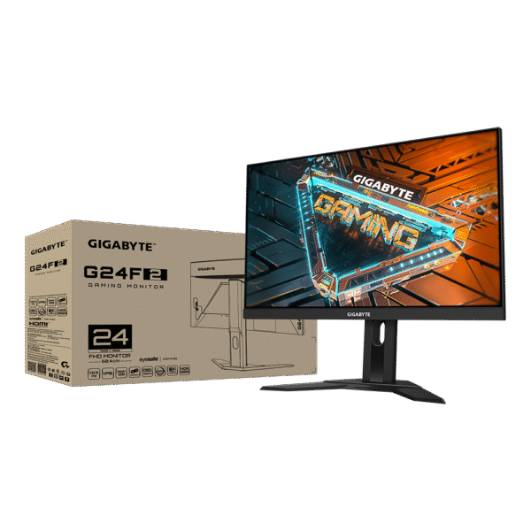 GIGABYTE G24F 2- 24" 165Hz/180Hz(OC) 1080P Gaming Monitor, 1920 x 1080 SS IPS Display, 1ms (MPRT) Response Time, 95% DCI-P3, 125% sRGB, 1x DisplayPort 1.2 (HDR ready), 2x HDMI 2.0, 3x USB 3.2 - Image 8