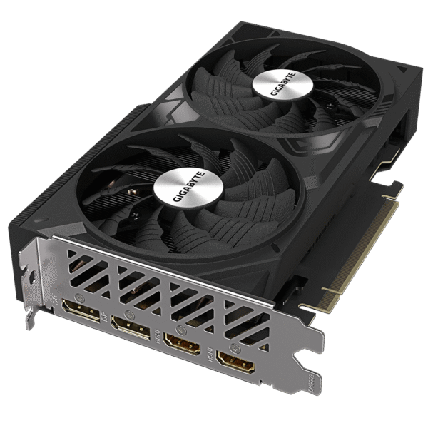 GIGABYTE NVIDIA GeForce RTX 4060 Ti WINDFORCE OC Graphics Card - 8GB GDDR6, 128-bit, PCI-E 4.0, 2550MHz Core Clock, 2X DP 1.4, 2X HDMI 2.1a, NVIDIA DLSS 3 - GV-N406TWF2OC-8GD - Image 4
