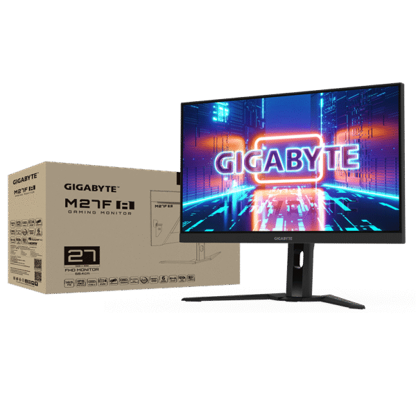 GIGABYTE M27F A Gaming Monitor, 27" FHD SS IPS Display, 165Hz Refresh Rate, 1ms (GtG) Response Time, AMD FreeSync Premium Technology, Flicker-Free & Low Blue Light Feature - Image 5