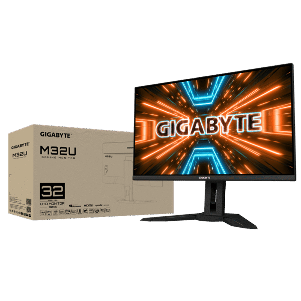 GIGABYTE M32U 32" 4K 144Hz Gaming Monitor with IPS, 1ms Response Time, HDMI 2.1, USB 3.0 - Black - Image 3