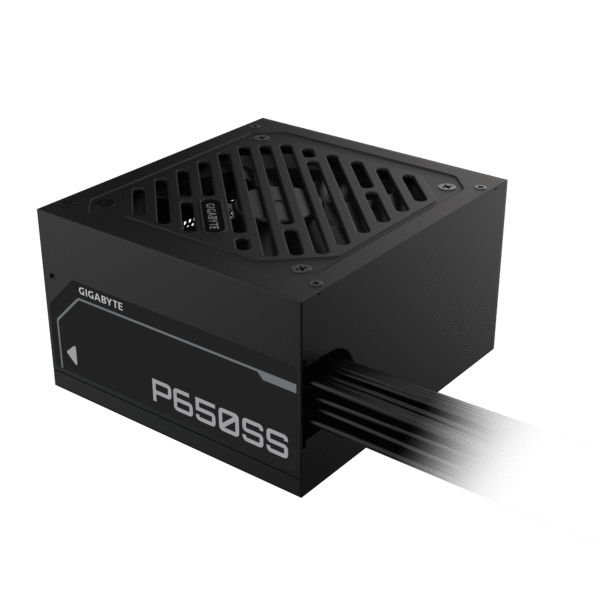 GIGABYTE P650SS Non Modular Power Supply, 650W Power, 80 Plus Silver Efficiency, 120mm Fluid Dynamic Bearing Fan, Intel ATX 3.0 Standard, 0.9 Active PFC - Image 5