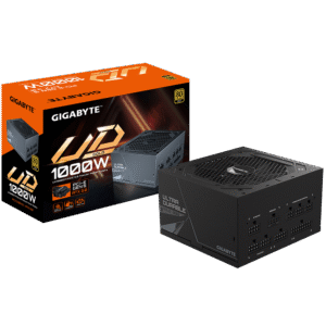 GIGABYTE GP-UD1000GM PG5 Rev2.0 - PCIe5.0 Ready - ATX3.0 - 1000W 80 Plus Gold Certified - Fully Modular Power Supply