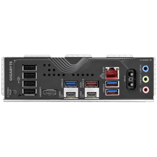 GIGABYTE X870 Eagle WIFI7 AMD AM5 LGA 1718 Motherboard, ATX, DDR5, 4X M.2, PCIe 5.0, USB4, WIFI7, 2.5GbE LAN, EZ-Latch - Image 4