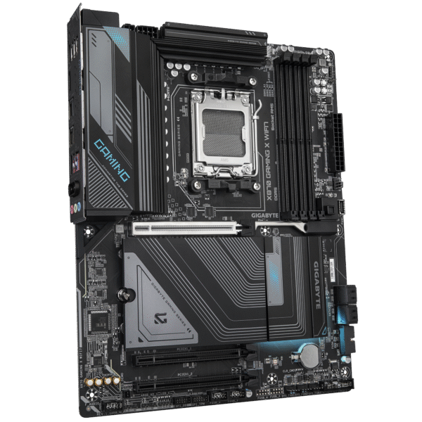 GIGABYTE X870 Gaming X WIFI7 AMD AM5 LGA 1718 Motherboard, ATX, DDR5, 3X M.2, PCIe 5.0, USB4, WIFI7, 2.5GbE LAN, EZ-Latch - Image 3