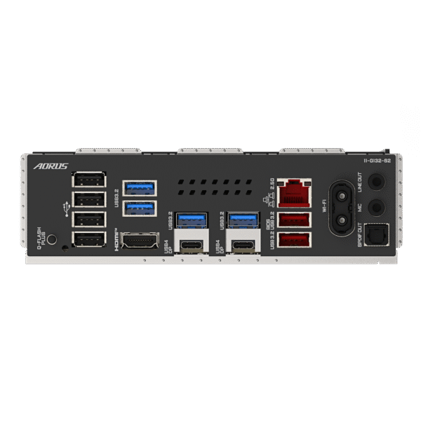 GIGABYTE X870E AORUS Elite WIFI7 AMD AM5 LGA 1718 Motherboard, ATX, DDR5, 4X M.2, PCIe 5.0, USB4, WIFI7, 2.5GbE LAN, EZ-Latch - Image 6