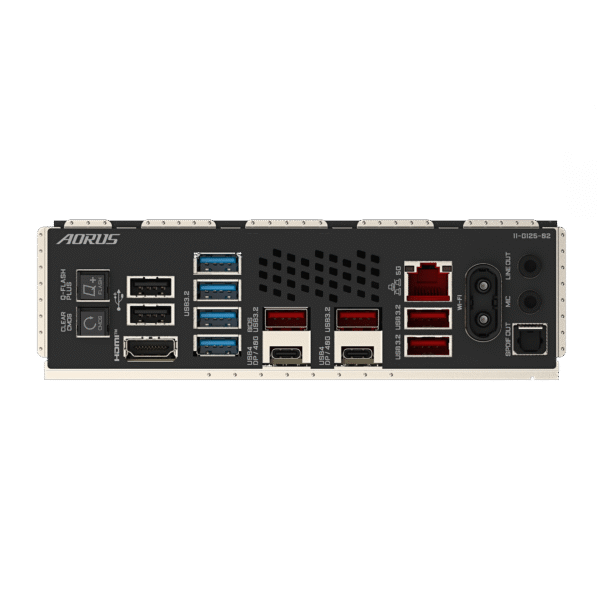 GIGABYTE X870E AORUS Master AMD AM5 LGA 1718 Motherboard, ATX, DDR5, 4X M.2, PCIe 5.0, USB4, WIFI7, 5GbE LAN, EZ-Latch - Image 8