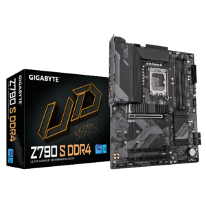 GIGABYTE Z790 S DDR4 Ultra Durable Intel 1700 Socket Motherboard ATX 4x DDR4 Slots 3x M.2 Sockets 1x USB-C Port Fitted I O Shield 2.5GbE LAN 1x