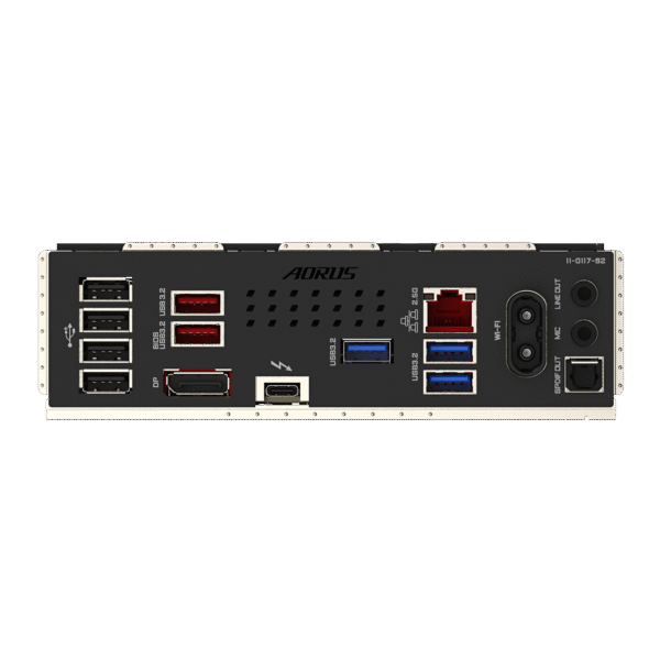 GIGABYTE Z890 AORUS Elite WIFI7 Intel Core Ultra (Series 2) LGA 1851 Motherboard, ATX, DDR5, 4X M.2, PCIe 5.0, Thunderbolt 4, WIFI7, 2.5GbE LAN, EZ-Latch - Image 5