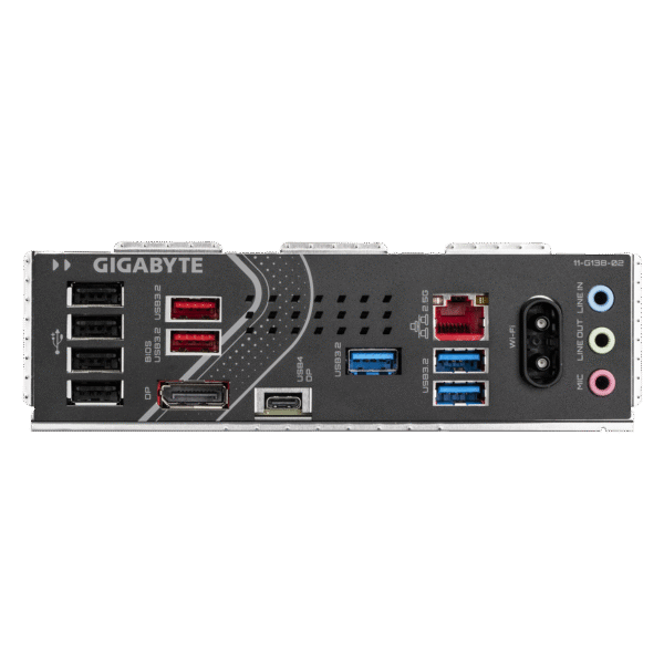 GIGABYTE Z890 Eagle WIFI7 Intel Core Ultra (Series 2) LGA 1851 Motherboard, ATX, DDR5, 4X M.2, PCIe 5.0, USB4, WIFI7, 2.5GbE LAN, EZ-Latch - Image 4