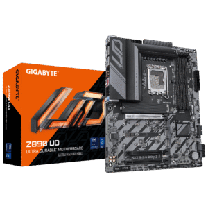 GIGABYTE Z890 UD, LGA 1851 ATX Motherboard, Intel Z890 Express Chipset, 4x DDR5 DIMM Slots, Up To 256GB Max Memory, 1x PCIe 5.0 x16 Slot, 3x M.2 Slots