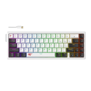 HAVIT Mechanical Keyboard KB900L – Magnetic Switch | 67 Keys | Hot-Swappable | RGB Backlit | Compact Gaming Layout