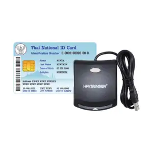 Haysenser HY-C01C USB Type-C Smart Card Reader – Supports 2025–2026 Cards