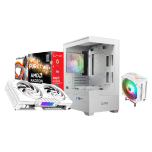Sapphire Pure RX 9060 XT 16GB | i5-13400F | 16GB DDR5 | 1TB Gen 4 | 750W | White Air Cooler | ARGB Case – Gaming PC