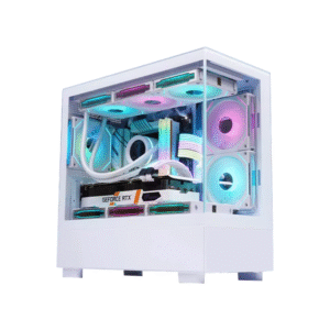 SNOWMAN CS050 Gaming Tempered Glass M-ATX Case