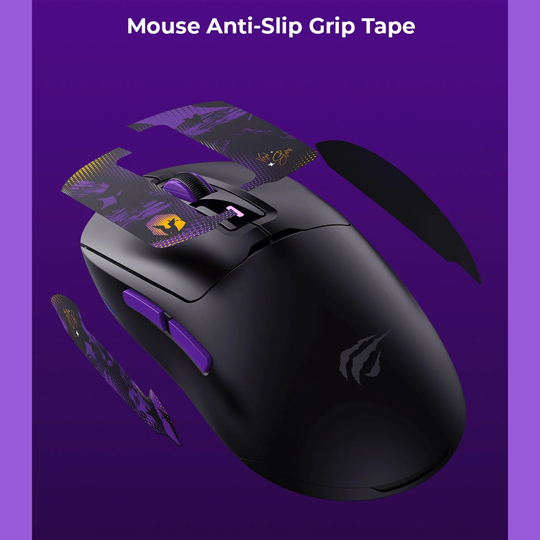 HAVIT RGB Tri-Mode Gaming Mouse Wireless MS969WB x VKS – 16000 DPI | Wired + 2.4GHz + Bluetooth V5.0 - Image 11