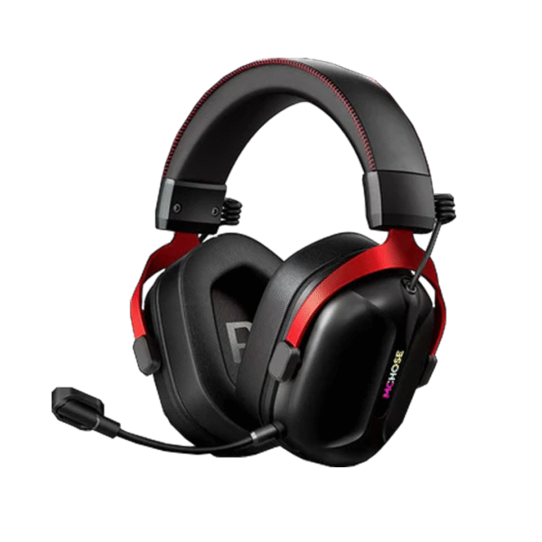 MCHOSE S9 Wireless Tri‑Mode Gaming Headset – Black