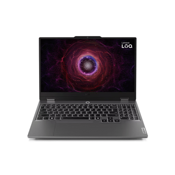 Lenovo LOQ 15ARP9 Gaming Laptop – Ryzen 5 7235HS, 24GB RAM, 512GB SSD, RTX 3050 6GB, 15.6" FHD 144Hz, Backlit KB – Luna Grey