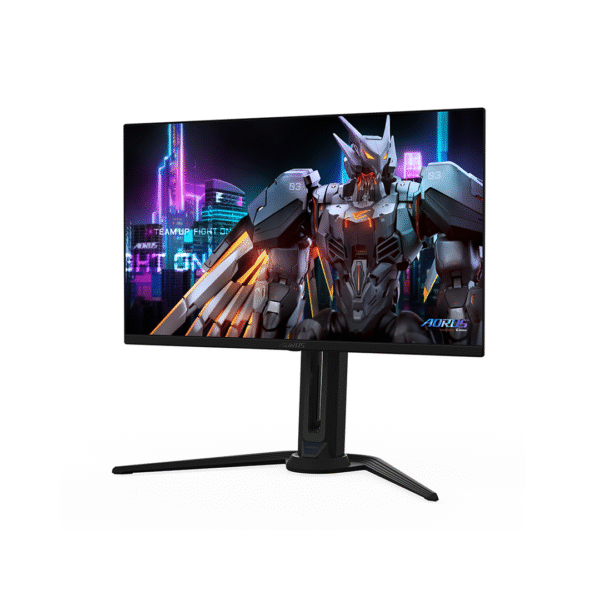 GIGABYTE AORUS FO27Q3 27" QD-OLED QHD 360Hz Gaming Monitor – 0.03ms – FreeSync Premium Pro – Type C – HDMI/DP – Height Adjustable – Black - Image 2