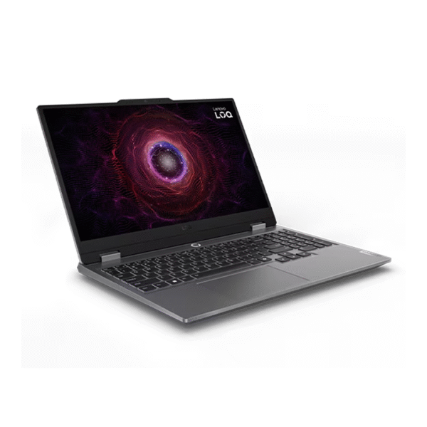 Lenovo LOQ 15ARP9 Gaming Laptop – Ryzen 5 7235HS, 24GB RAM, 512GB SSD, RTX 3050 6GB, 15.6" FHD 144Hz, Backlit KB – Luna Grey - Image 3