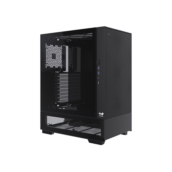 InWin ModFree Base Full Tower Gaming Case – Black - Image 3