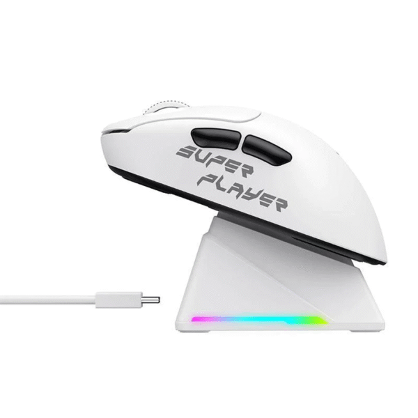 HAVIT StarBlaze-1 Tri-Mode Gaming Mouse – 26000 DPI | RGB Charging Dock | Wired + 2.4GHz + Bluetooth V5.0 - Image 5
