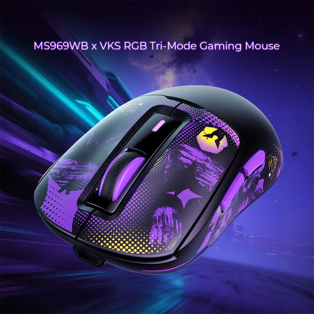 HAVIT RGB Tri-Mode Gaming Mouse Wireless MS969WB x VKS – 16000 DPI | Wired + 2.4GHz + Bluetooth V5.0 - Image 5